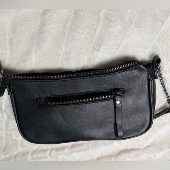 ❌SOLD❌Ed Hardy Studded Shoulder Crossbody Bag black - Picture 6 of 9